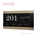 Smart hotel electronic doorplate